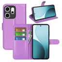 Oppo Reno 14 F 5G      Pu Wallet Case    [Purple]
