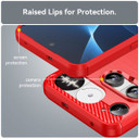 Nothing Phone (3)      Carbon Fibre Case    [Red]