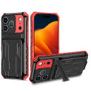 Iphone 17 Pro      Heavy Duty Case    [Red]