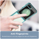 Samsung Galaxy Z Flip 7 Fe      Soft Gel Case    [Clear Blue]