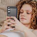 Samsung Galaxy S25Fe      Carbon Fibre Case    [Black]