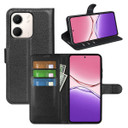 Oppo A5X      Pu Wallet Case    [Black]