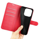 Moto G86      Pu Wallet Case    [Red]