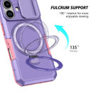 Iphone 17      Magsafe Sliding Cover Case    [Purple]