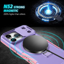 Iphone 17 Pro Max      Magsafe Sliding Cover Case    [Purple]