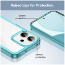 Oppo Reno 14 F 5G      Soft Gel Case    [Clear Blue]