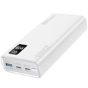 PROMATE 20000mAh Super Slim Smart Charging Power Bank 20W Dual USB-C & 1x 22.5W USB-A QC 3.0 (BOLT-20PD-WHT)