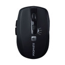 PROMATE Wireless Mouse w/ Smooth Scrolling Sensor Resolution 800/1000/1200/1600DPI Black (BREEZE-BLK)