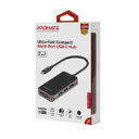 Promate PrimeHub-Lite Ultra-Fast Compact Multi-Port USB-C Hub