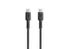 3sixT Tough USB-C to USB-C v2.0 Cable 1.2m - Black