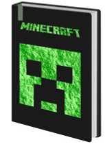 impact merch Impact Merch Minecraft Creeper Premium Notebook