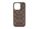 Coach Slim Wrap Case - iPhone 14 Pro - Signature C Tan