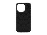Coach Leather Slim Wrap Case - iPhone 14 Pro - Blk Sig Pie L