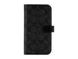 Coach Folio Case - iPhone 14 Pro - Signature C Black