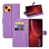 iPhone 14 Pro PU Wallet Case
Purple