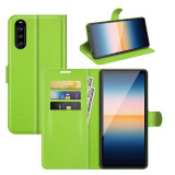 Sony Xperia 10 IV PU Wallet Case