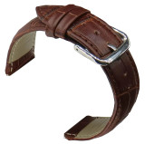 Samsung Galaxy Watch 4 PU Leather (Brown) PU Leather Strap