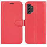 Samsung Galaxy A13 4G PU Wallet Case
 Red