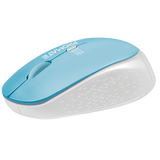PROMATE Ergonomic Wireless Mouse 800/1200/1600 Dpi. 10m Working Range. Included Nano Receiver. Easy Plug and Play Installation. Compatible with Windows and Mac. Blue
