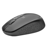 PROMATE Ergonomic Wireless Mouse 800/1200/1600 Dpi. 10m Working Range. Included Nano Receiver. Easy Plug and Play Installation. Compatible with Windows and Mac. Black