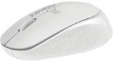 PROMATE Ergonomic Wireless Mouse 800/1200/1600 Dpi. 10m Working Range. Included Nano Receiver. Easy Plug and Play Installation. Compatible with Windows and Mac. White