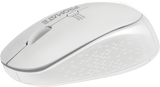 PROMATE Ergonomic Wireless Mouse 800/1200/1600 Dpi. 10m Working Range. Included Nano Receiver. Easy Plug and Play Installation. Compatible with Windows and Mac. White