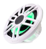 Fusion 6.5" Marine Speakers Pair 200W Xs Series Sports White With Rgb Led Lighting