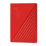 Wd My Passport 2Tb Usb 3.0 External Hdd Red