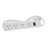 JACKSON 4-Way Powerboard with Surge & Overload Protection.