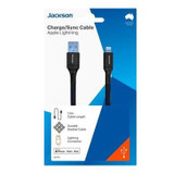 JACKSON 1.5m MFI Certified Apple USB-A to Lightning Data and Charge Cable.