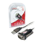 UNITEK 1.5m USB-A to Serial DB9 RS232 Cable.