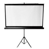 BRATECK 96'' Projector screen with Tripod.
