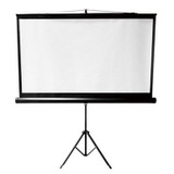 BRATECK 96'' Projector screen with Tripod.