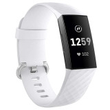 Fitbit Charge 3 Classic Silicone Strap
White