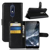 Nokia 5.1 PU Wallet Case