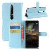 Nokia 6.1 PU Wallet Case