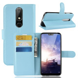 Nokia X6/6.1Plus PU Wallet Case