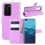 Huawei P40 PU Wallet Case
Purple