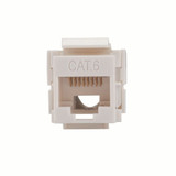 DYNAMIX Cat6 Keystone RJ45 Jack for 110 Face Plate . T568A/T568B Wiring. 90 Jack.