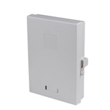 DYNAMIX Fibre Wall Enclosure 4 Port SC Duplex Unloaded. Dimensions: 183 x 129 x 39mm (HxWxD)