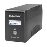 DYNAMIX Defender 650VA (390W) Line Interactive UPS - 936J Surge Protection - 2x NZ Power Sockets - Netguard Smart Monitoring. LCD Status Display.