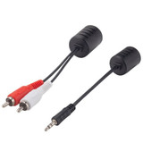 DYNAMIX Stereo 3.5mm Connector to RJ45 Adapter & 2x RCA Connectors to RJ45 Adapter. Max Distance 50m - Sold as a Pair.