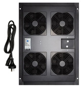 DYNAMIX Replacement Drop in Fan Tray for ST Series Cabinets. Includes Thermostat Feature