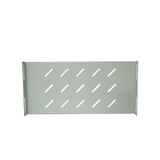 DYNAMIX ROD Series Outdoor Wall Mount Cabinet Fixed Shelf. Shelf Dims: 235mm Depth - 486 Width. Max Weight Cap up to 60kg. Colour Grey.