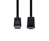 DYNAMIX 2m DisplayPort Source to HDMI 2.0 Monitor Directional Cable. Max Res: 4K@60Hz (3840x2160)