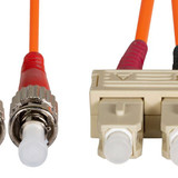 DYNAMIX 20M 62.5u SC/ST OM1 Fibre Lead (Duplex - Multimode) Orange LSZH Jacket