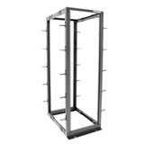 DYNAMIX 42U 4 Post Depth Adjustable Open Frame Rack. Depth Adjustment Range 692-1150mm. Height 1972mm. Width 600mm. Supplied in Flat Pack.