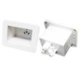 DYNAMIX Recessed Single Power Outlet