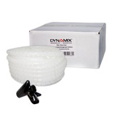 DYNAMIX 20mx15mm Easy Wrap - Cable Management Solution - Bulk Packed - Colour Clear - Includes Tool.