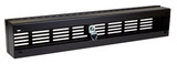 DYNAMIX 2RU 19'' Server Security Lock. Fully Enclosed Top, Bottom, & Sides. Suitable for DVR Applications & Switches. Includes 2 Keys. Black Powder Coat Finish.